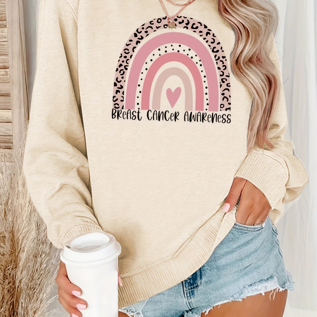 Breast Cancer Awareness Womens' Sweatshirt