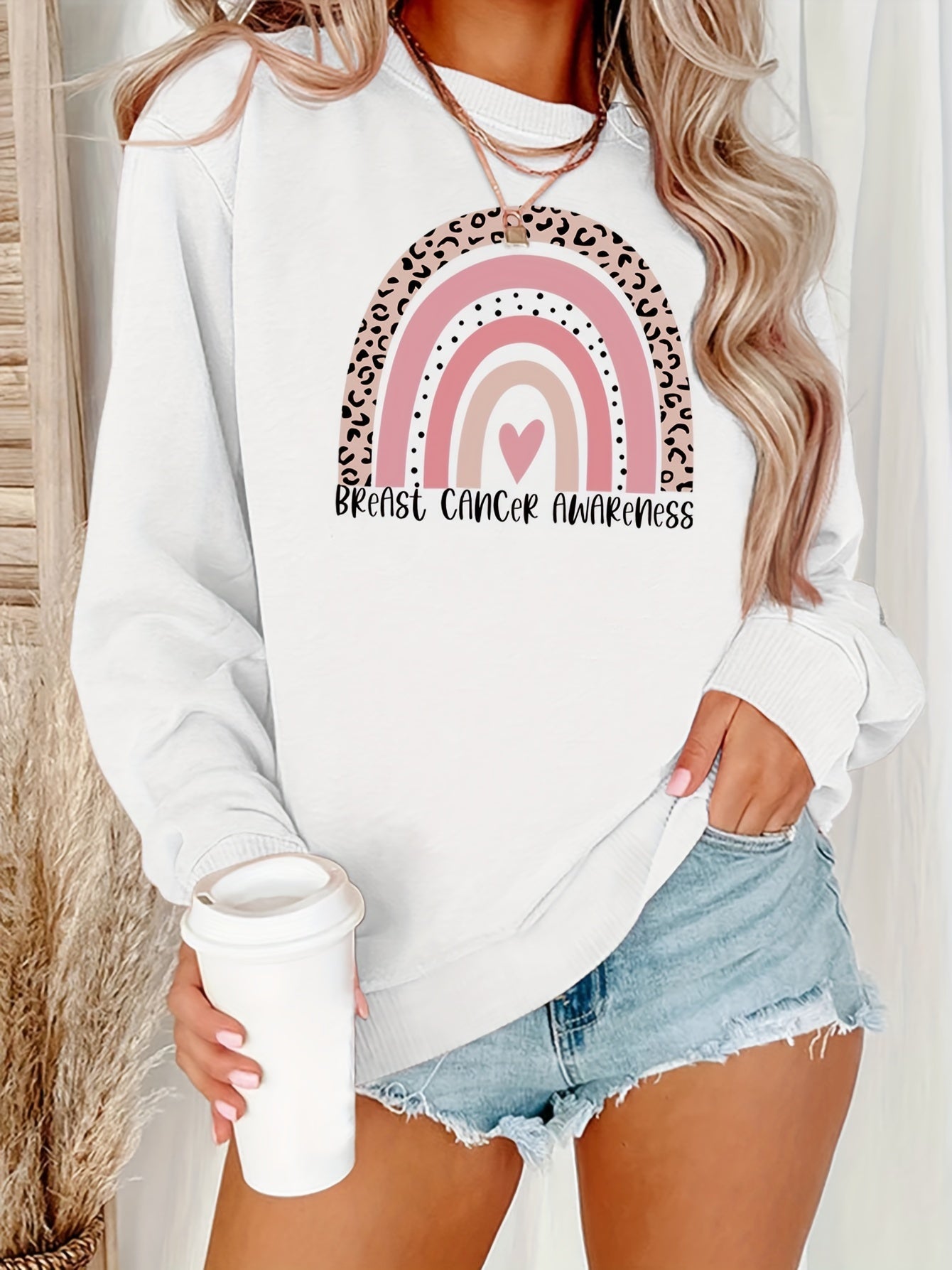 Breast Cancer Awareness Womens' Sweatshirt